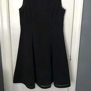 Calvin Klein black fit and flare